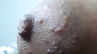 Puffy Nipples large areolas  hairy Paradise part.1