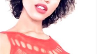 Stormi Maya Tits Tease