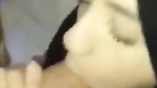 Hijab blows