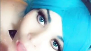 Bulma gets a mouthful