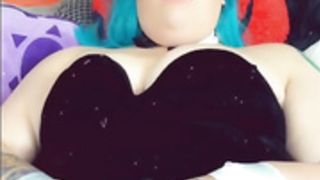 Dragon Ball Z -Bunny Bulma orgasm