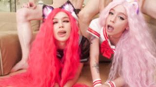 Purple_bitch MV Foursome w/ Alicebong