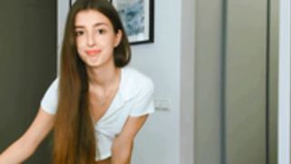 Coy_Amina bursting out of her top on Day 131