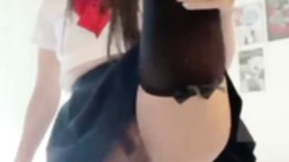 ggsonlyxx underneath the skirt