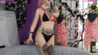 [+18]Hot Tub Streamers BigAss HarleyQuinn Cosplay