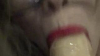 Livvalittle OF Rides a Dildo