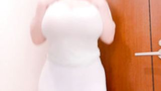 Anri Okita - Taped Nipples