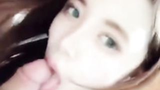 china girl blowing a cock