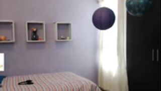 cute teen girl dances and takes off shirt 113015