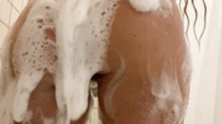 Her most recent shower video