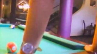 Anita Blonde RARE Double Penetration On Pool Table