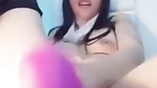 Chinese camgirl cosplaying exotic Arab dancer
