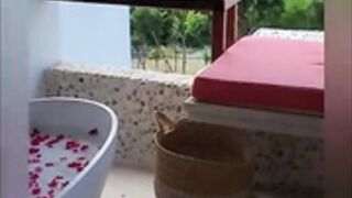 Dani Daniels Antigua Flower Bath