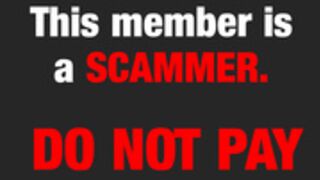 SCAMMER ALERT!!