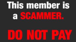 SCAMMER ALERT!!