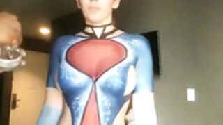 Amanda Nicole - bodypaint