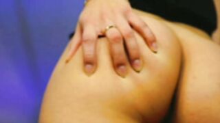 _ariana_grande__, plump_bums flash ass, no sound