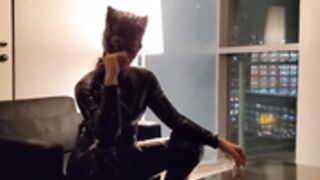 Dani Daniels Catwoman BJ