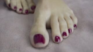 Harashleybisex footjob cum on feet ashleyzans21