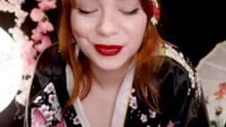 Maimy ASMR youtube/twitch OF Handjob In Kimono