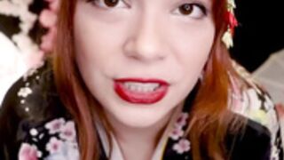 Maimy ASMR youtube/twitch OF Handjob In Kimono
