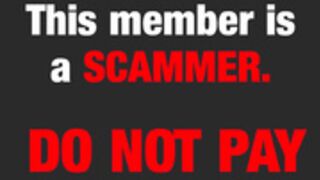 SCAMMER ALERT!!!