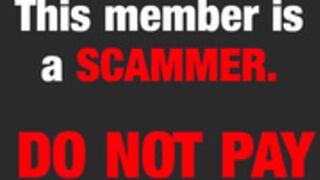 SCAMMER ALERT!!!