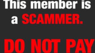 SCAMMER ALERT!!!
