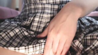 Spying katekuray while jerking off