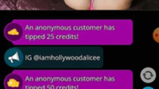 Hollywood Alicee Tweking and fingering