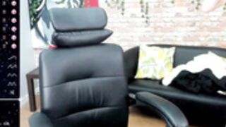 (SNIPPETS) Saskia_Dragon - belt bra & hairy pussy