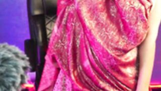 Bkaur saree seduction 1