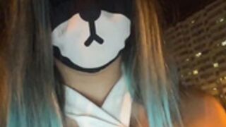 amallllia masterbating outside