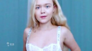 Holy Lily's musical worship. Only her face, avoid