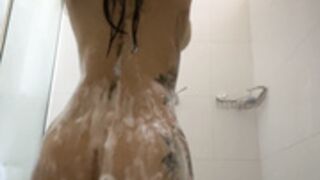 Andreaalvarez shower short video 2