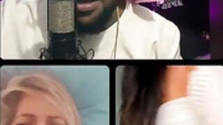 elisa colman cojiendo en un live de instagram