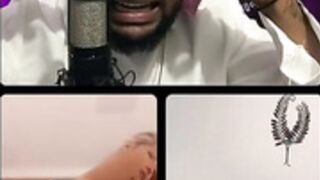 elisa colman cojiendo en un live de instagram