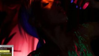 Peach_Me topless wax show 1 on 7 Oct 2021