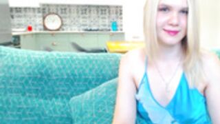 Angelsdust in blue nightwear