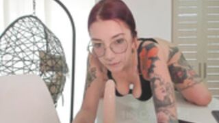 Cosmic Girl Dildo BJ