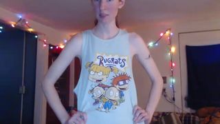 gingermermaid, hairy, redhead, skinny, small tits, nake