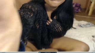 icequeen00 sucking her dildo machine pt 4