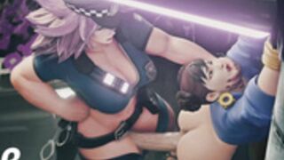 Chun li x futa poison (by Generalbutch)