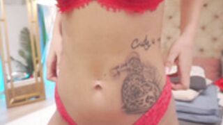 Fallingangel_ Fucks Pussy With Dildo & Lush