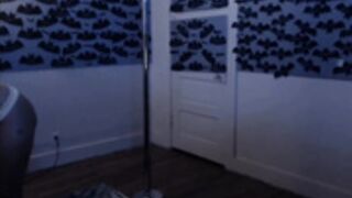 LadyMarceline oils her tits and shows her fine ass