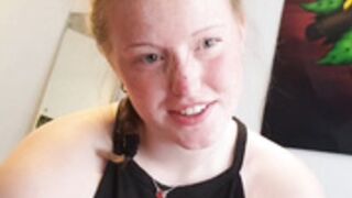 Astrid from Norway blowjob