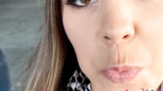 ImMeganLive - EXPOSED PARKING LOT BLOWJOB
