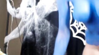 Kittyquinn Mystique paint and cum show preview.