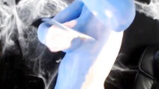 Kittyquinn Mystique paint and cum show preview.