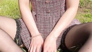 Lillieinlove - TikTok - I aired my pussy outdoors